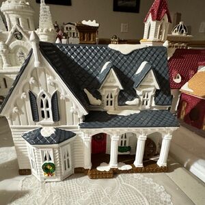 Dept 56 snow village Gothic Farmhouse Great